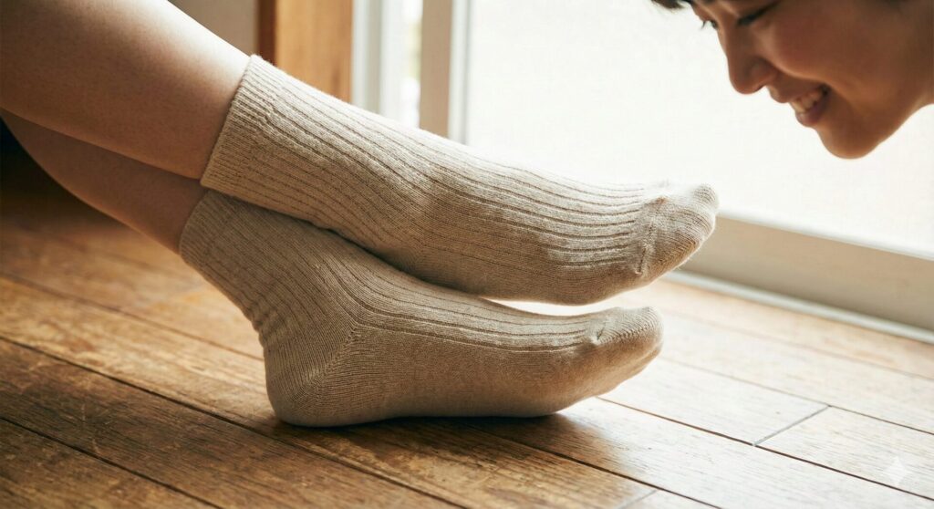 無印良品の靴下の口コミで評判の高い履き心地とは