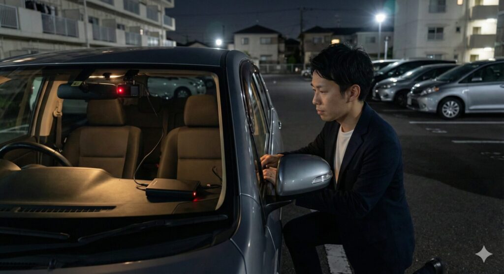 ドライブレコーダーの駐車監視機能とバッテリー上がりの対策
