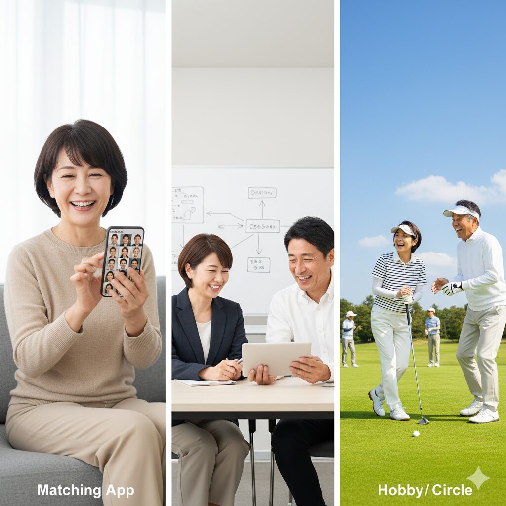 50代の出会いはどこにある？3つの方法