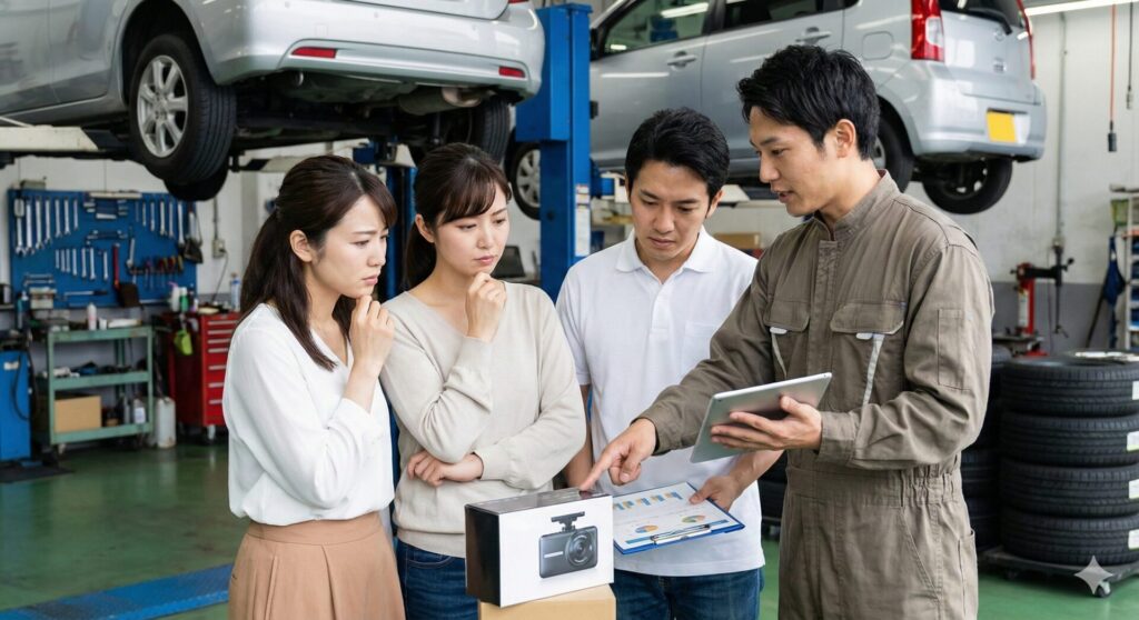 ドライブレコーダーのオートバックスの工賃と持ち込みの注意点