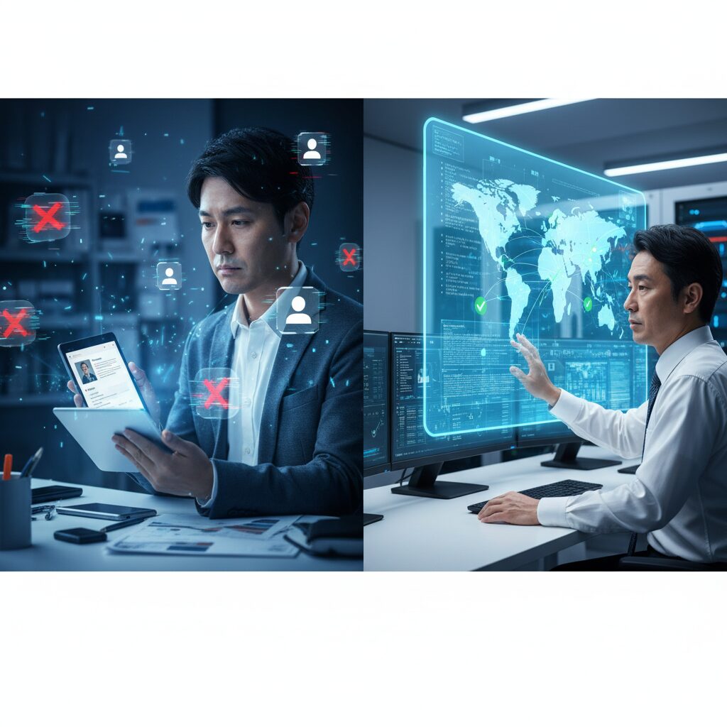 アカウントの信頼性を見抜くには