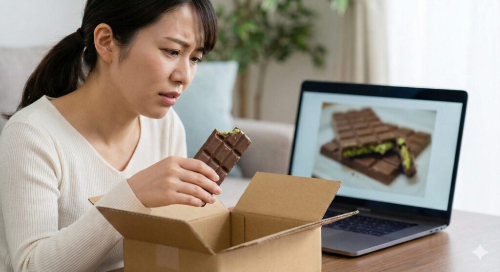 通販のドバイチョコは偽物や詐欺に注意