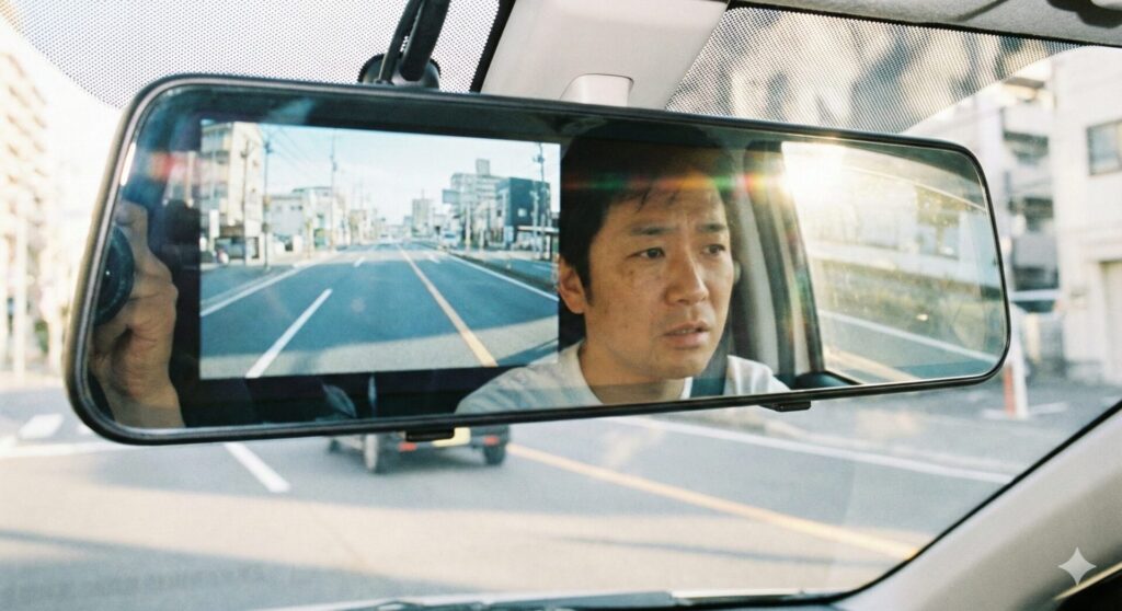 ドライブレコーダーのミラー型ドラレコのメリットと欠点
