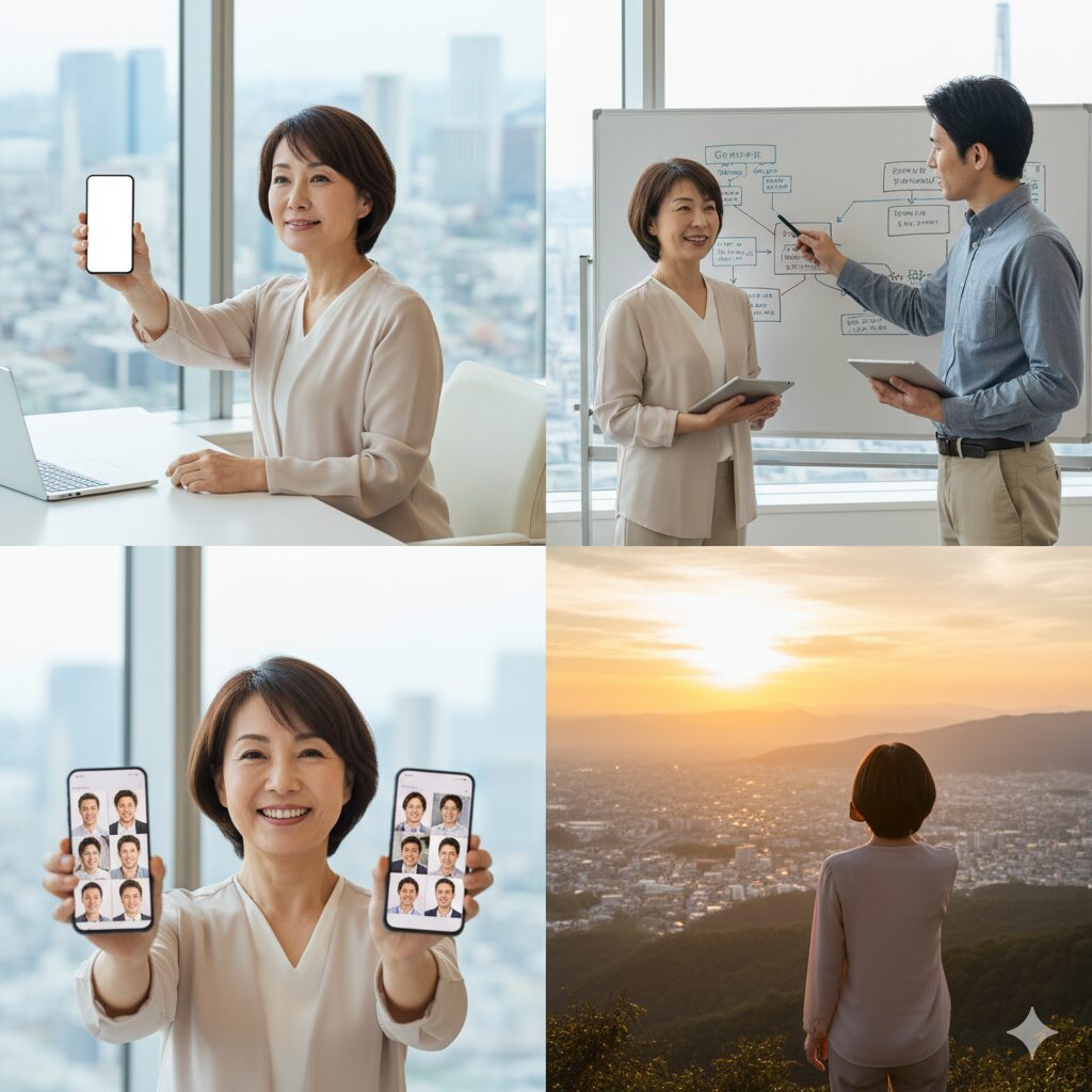 50代で彼氏欲しいなら行動しよう