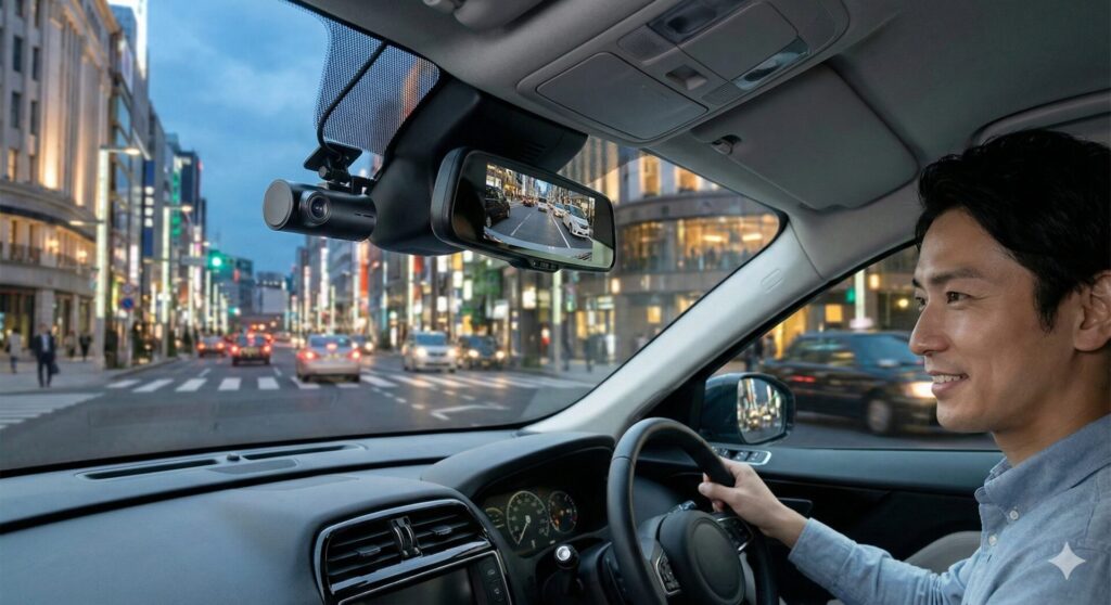 ドライブレコーダーの前後2カメラの高画質おすすめモデル