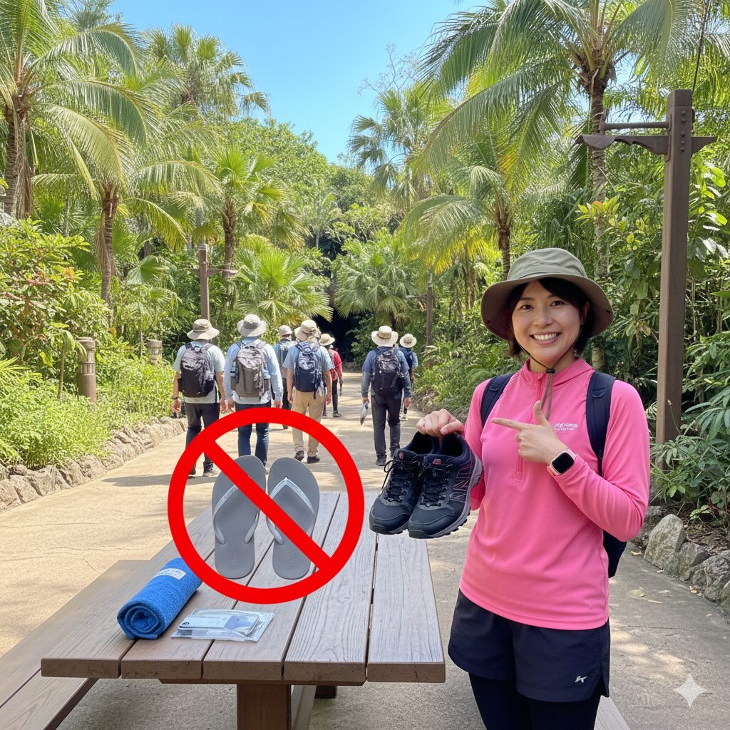 ジャングリア沖縄の服装は？サンダルは禁止？