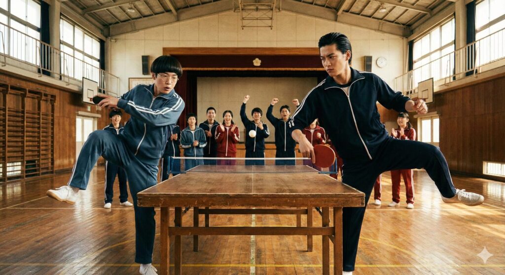 映画ピンポンへの愛あるパロディ