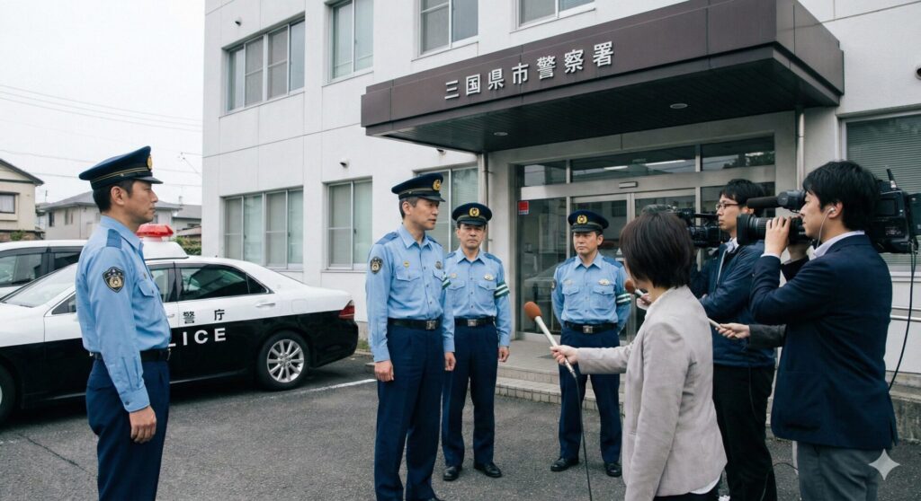 警察による検視で事件性や自殺の可能性を否定