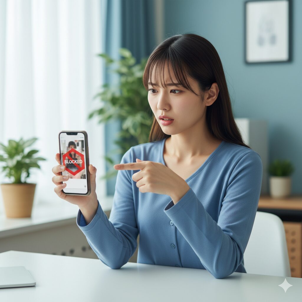 ブロックしたのに表示される場合の特殊なケース