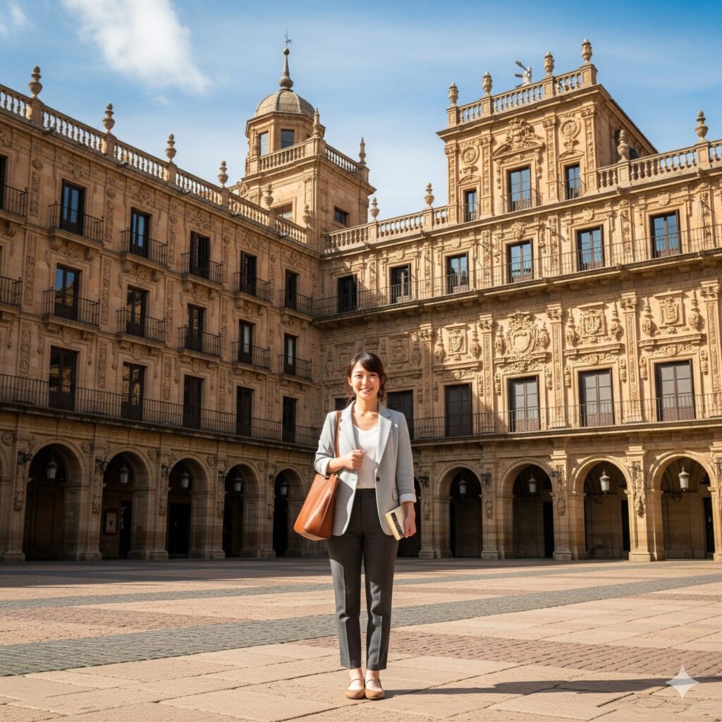 スペインのサラマンカ大学への留学経験