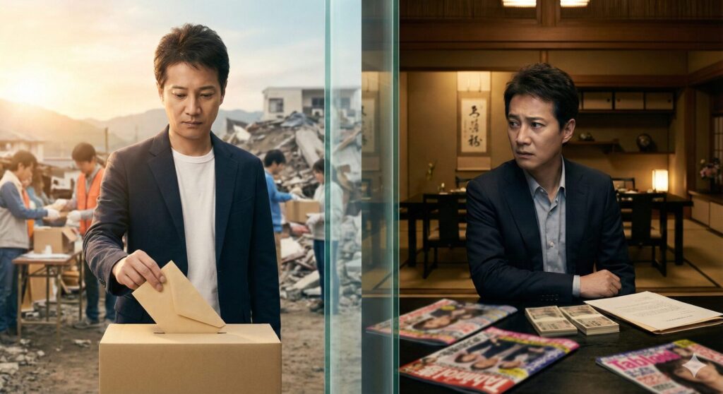 中居正広は能登半島地震への寄付や義援金と今回の騒動は無関係