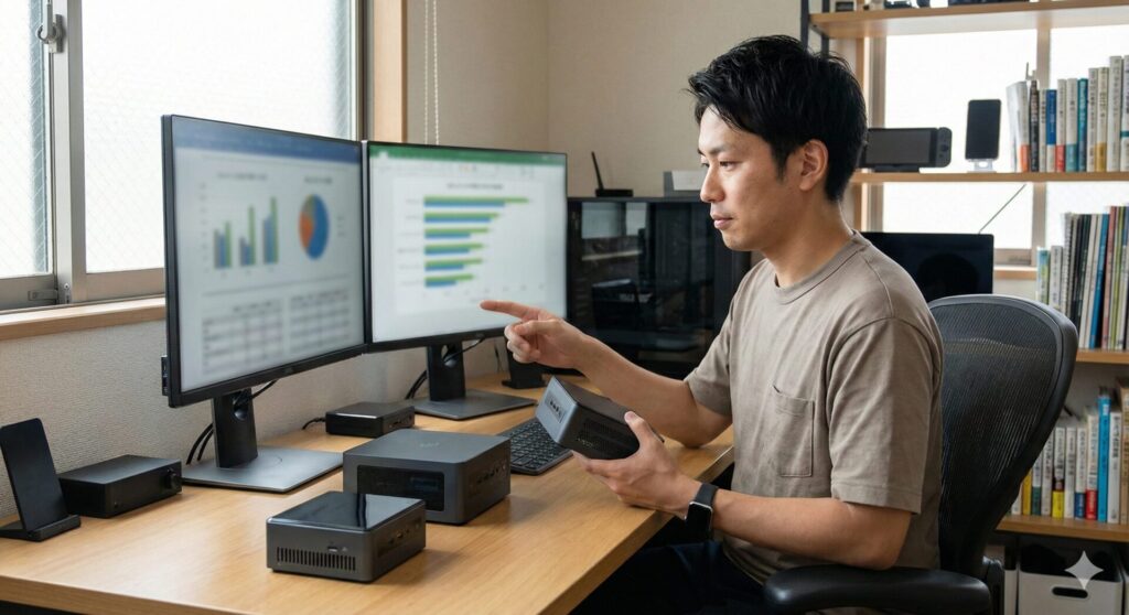 MINISFORUMのおすすめPCを選ぶ際の比較ポイント