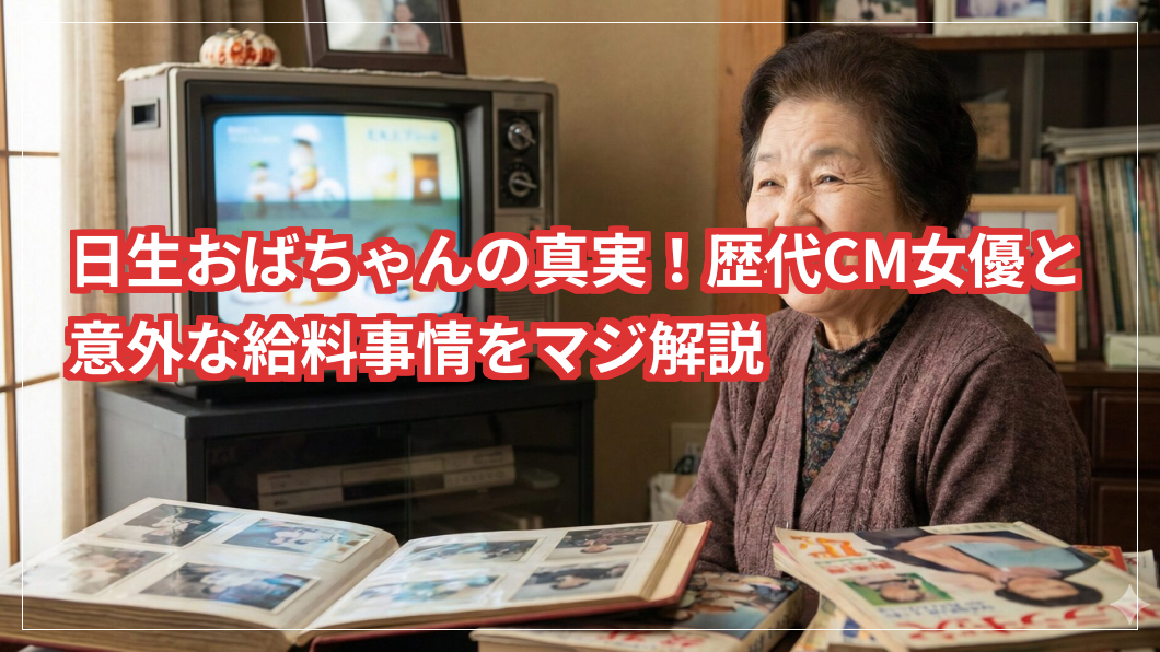 日生おばちゃんの真実！歴代CM女優と意外な給料事情をマジ解説