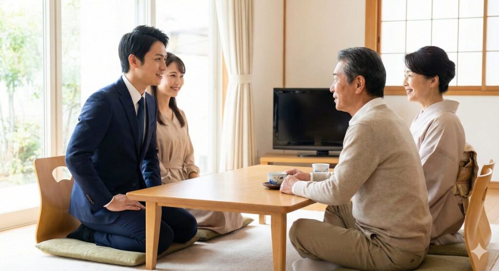 挨拶の切り出し方は雑談後のタイミングが重要