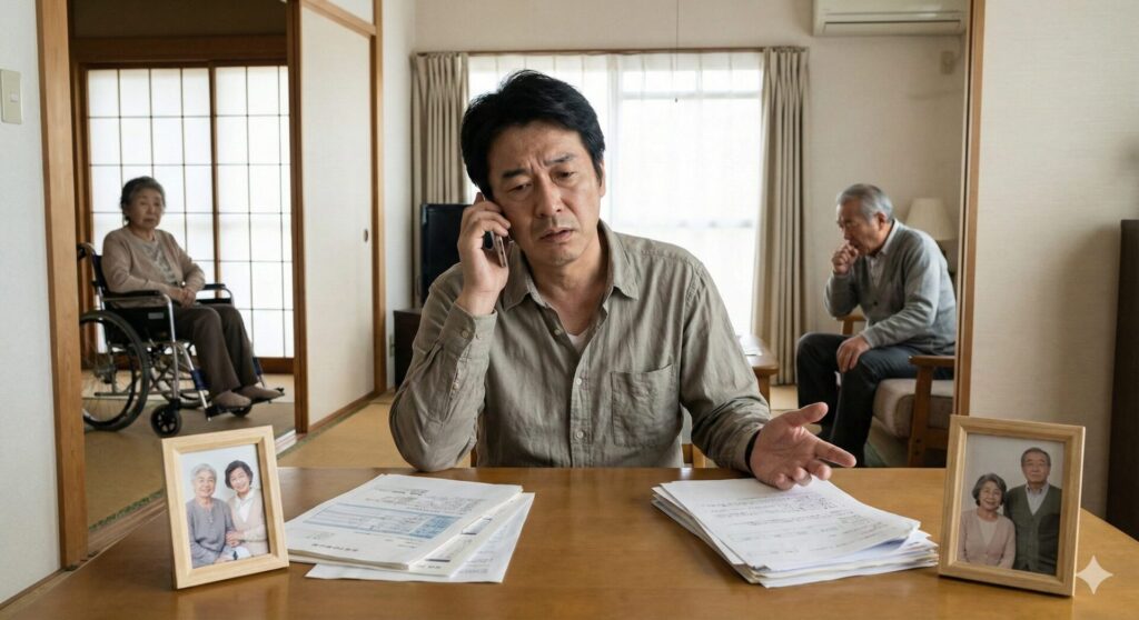 親の介護義務が実家と義実家で倍増する負担