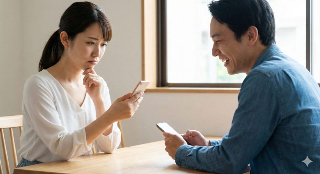 ペアチルなどの支援アプリで悩みを共有する