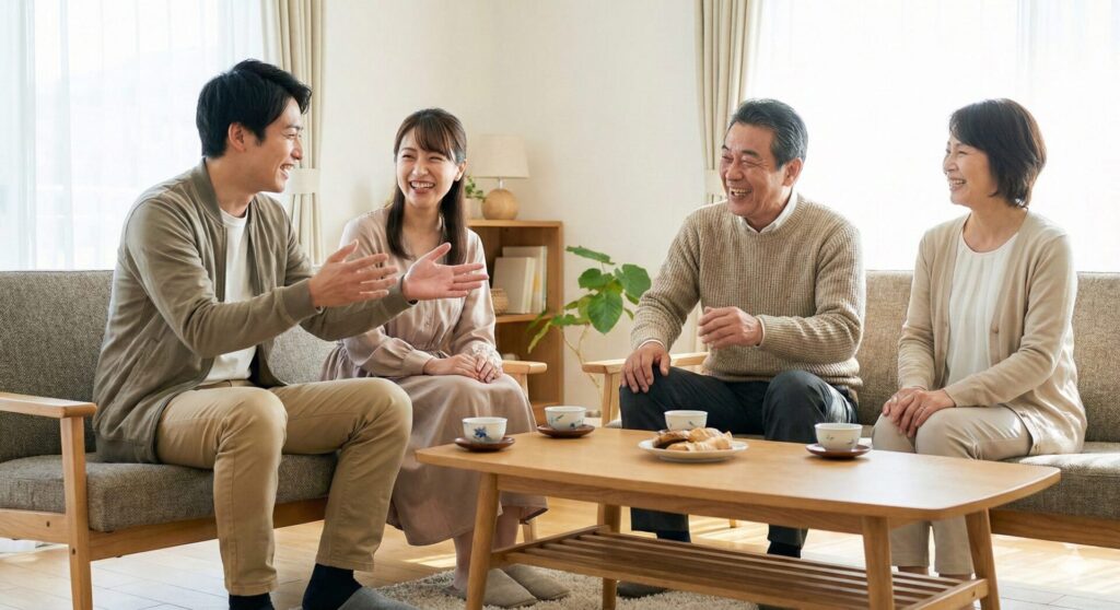 結婚挨拶のセリフで堅苦しくない関係を築く