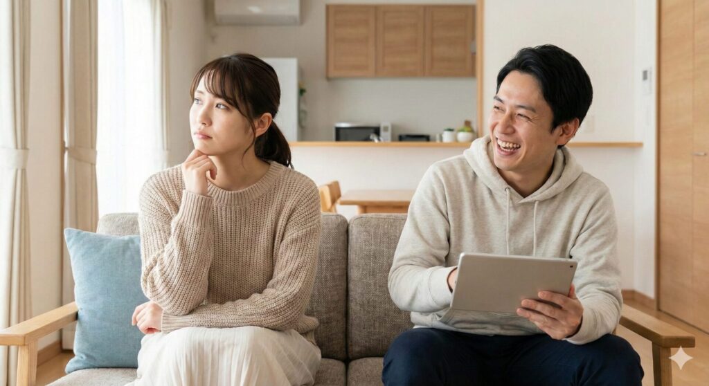 父親代わりを放棄してパートナーに徹する