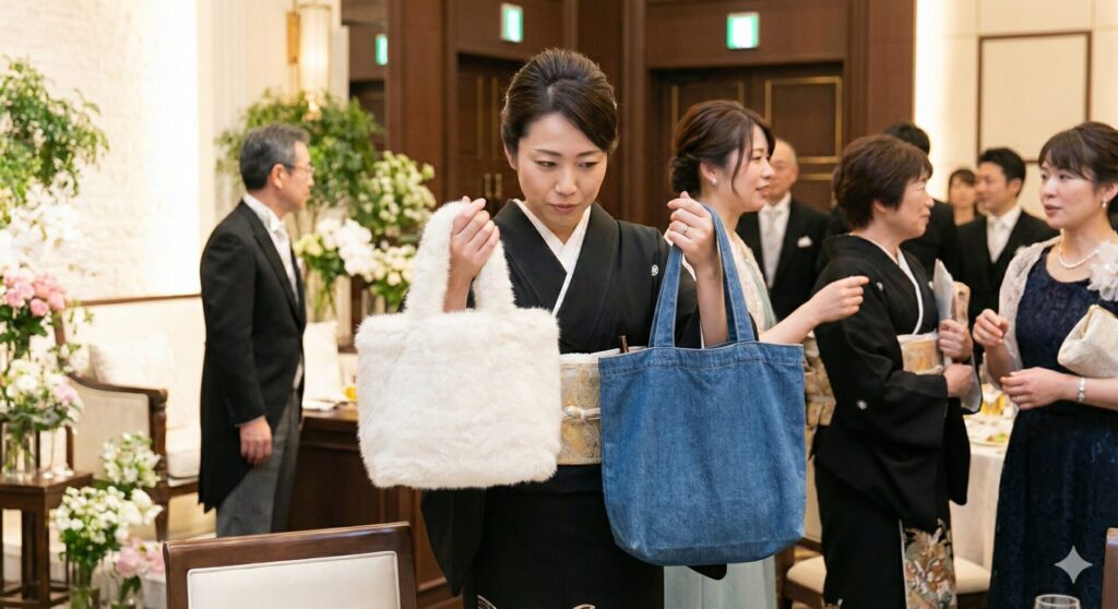 素材選びで避けるべきファーやデニム