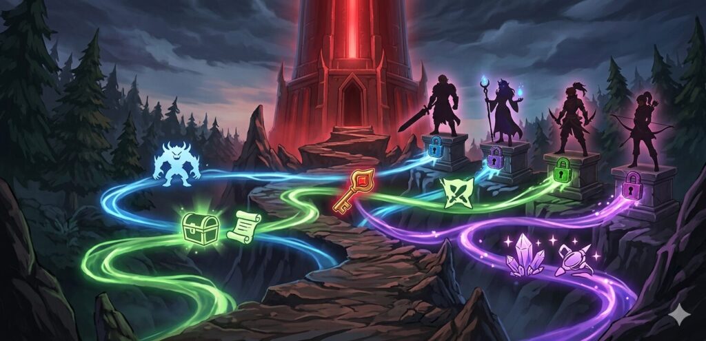 キャラの解放を効率的に進める手順