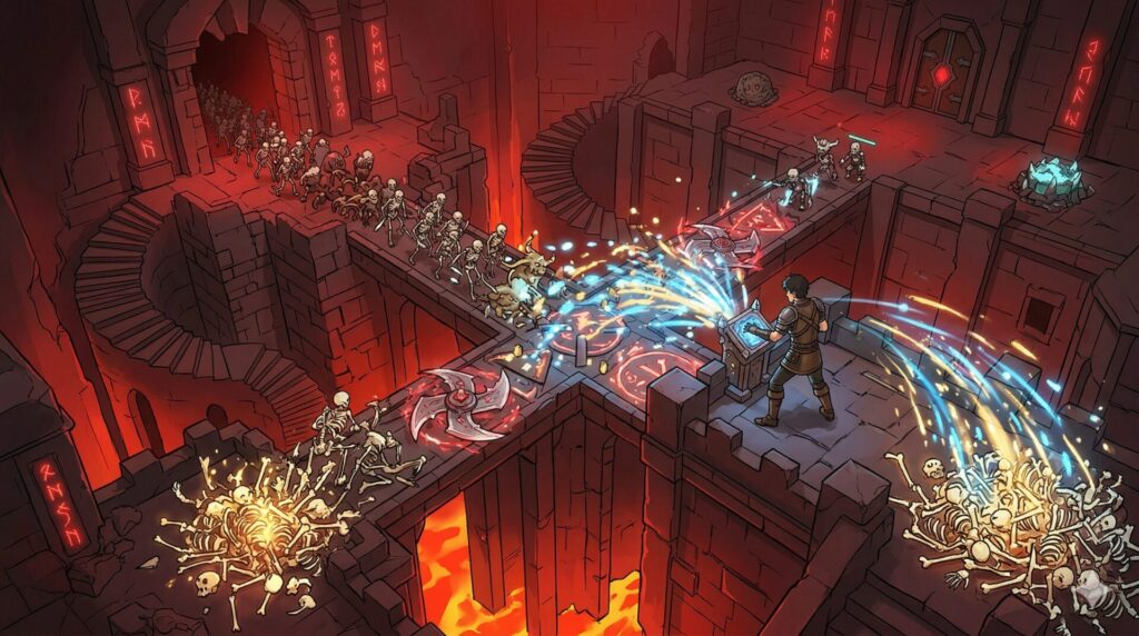 マップの特徴と効果的な経験値稼ぎ