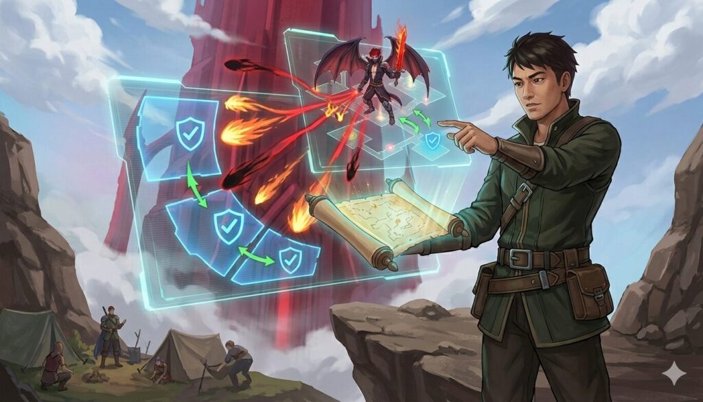 ボスの行動パターンと安全な立ち回り