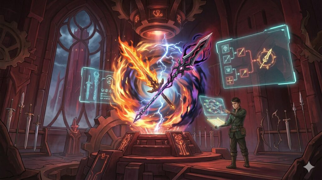 武器融合の仕組みと最強の組み合わせ